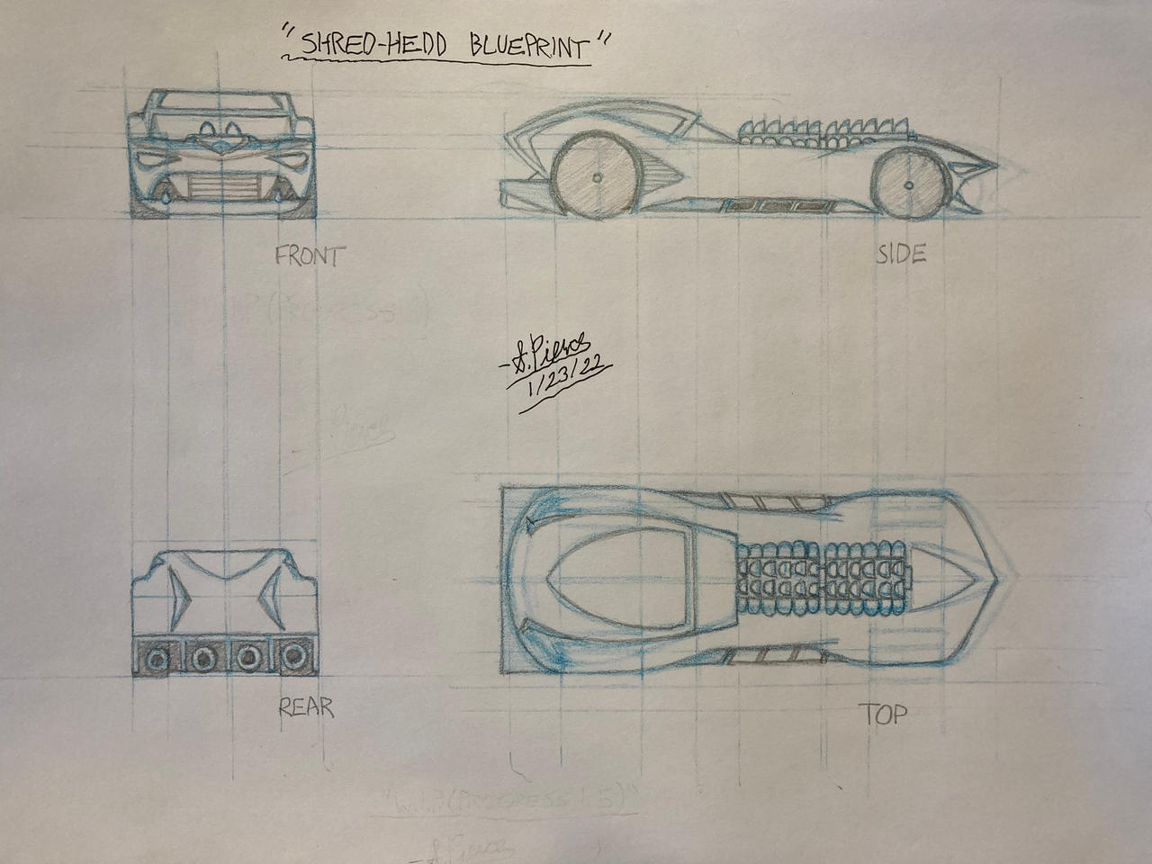 Shred Hedd Blueprint